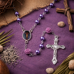 FREE Lenten Rose Rosary