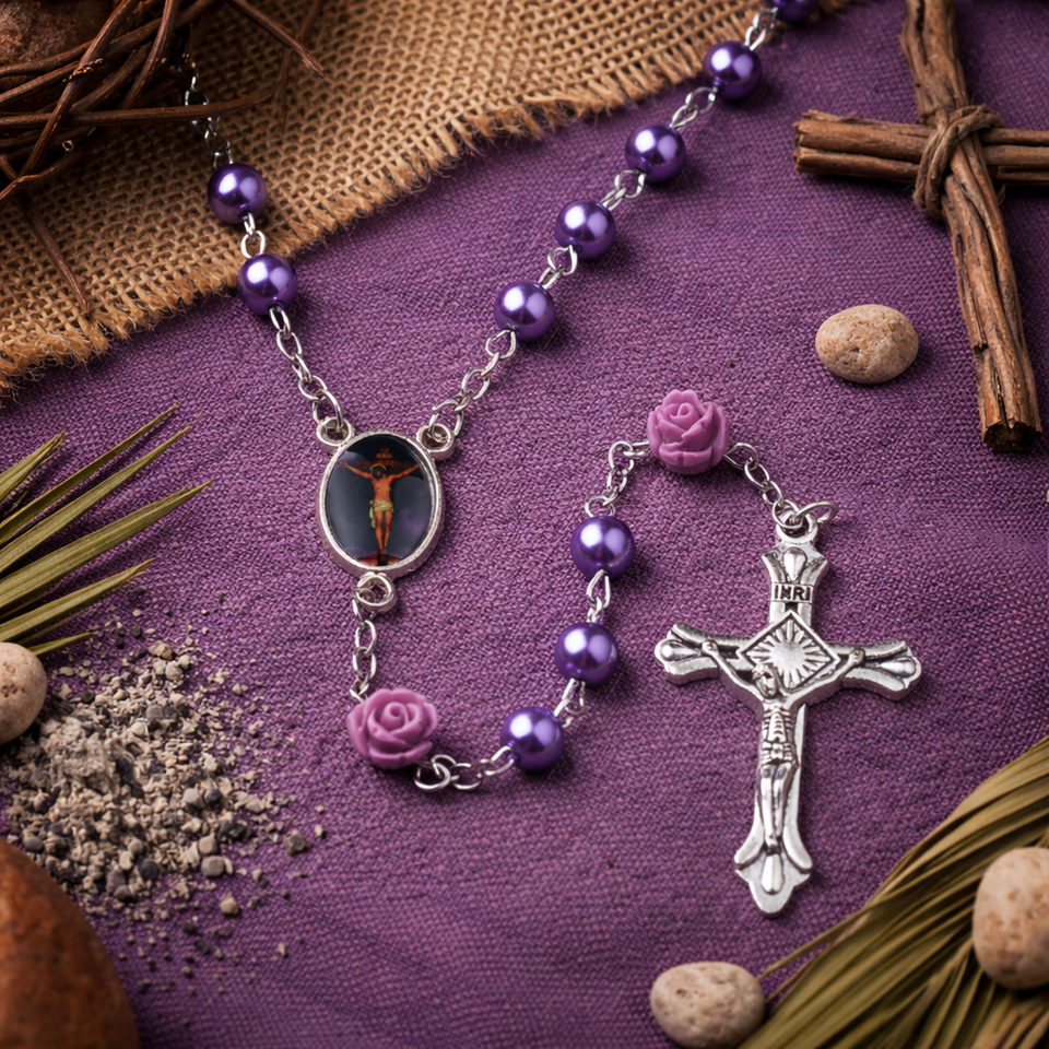 FREE Lenten Rose Rosary