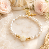 FREE Freshwater Pearl Miraculous Rose Bracelet