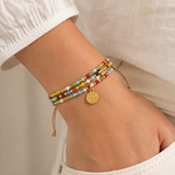 FREE Colorful St. Benedict Triple Cord Bracelet