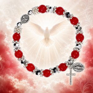 FREE Holy Spirit & Miraculous Medal Bracelet