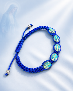 Our Lady of Grace Medal Bracelet