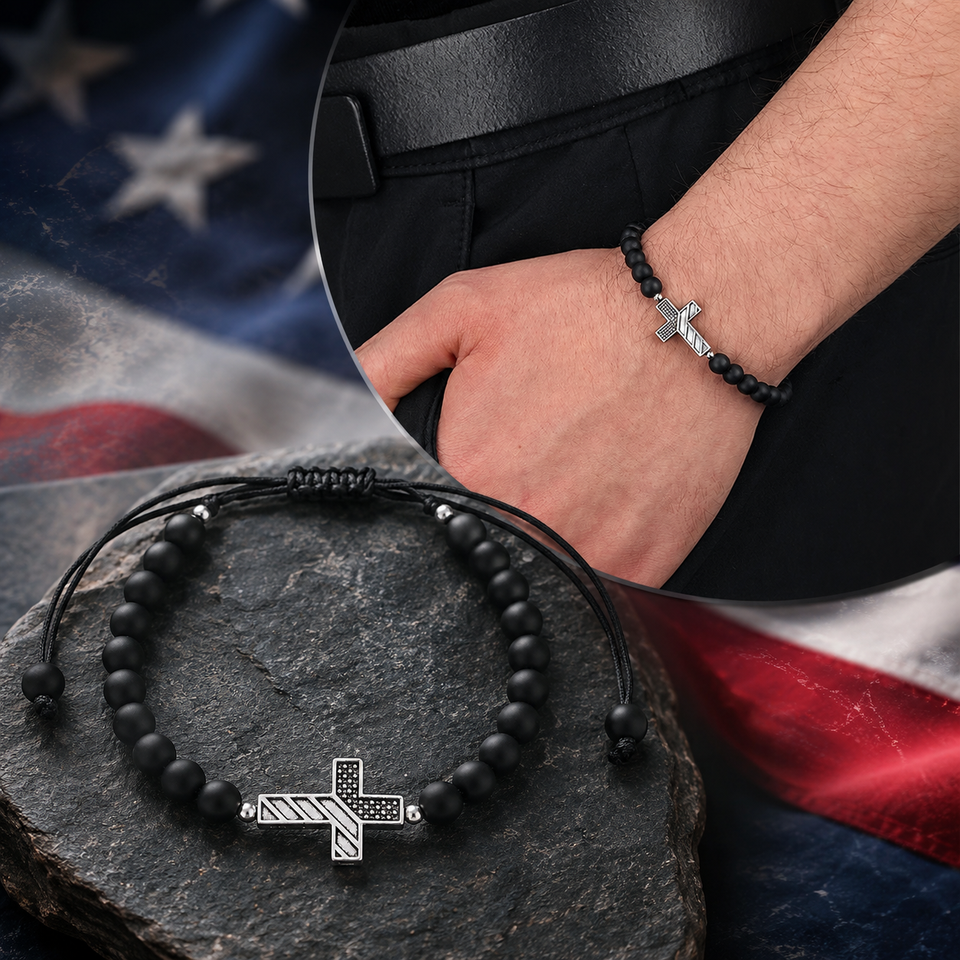 FREE Patriotic Two Decade Rosary Bracelet