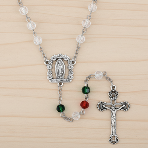 FREE Our Lady of Guadalupe Multicolor Rosary