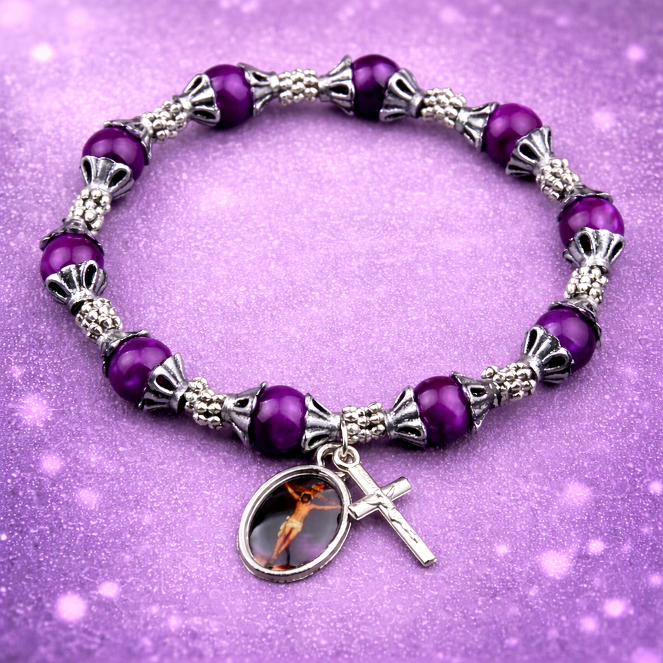 FREE Lenten Devotion Cross Bracelet