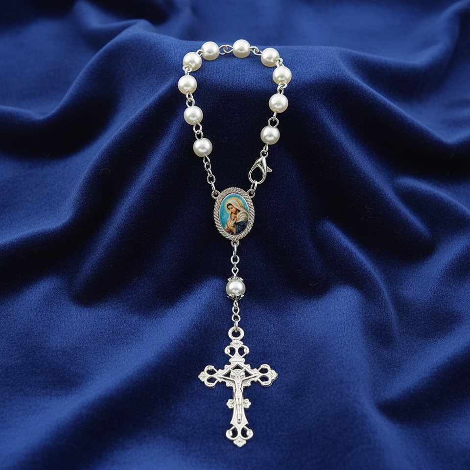 FREE Mary My Spiritual Mother Auto Rosary