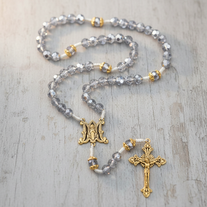 FREE Crystal Miraculous Cord Rosary