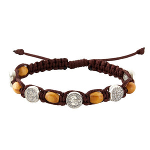 FREE St. Benedict Cord Bracelet