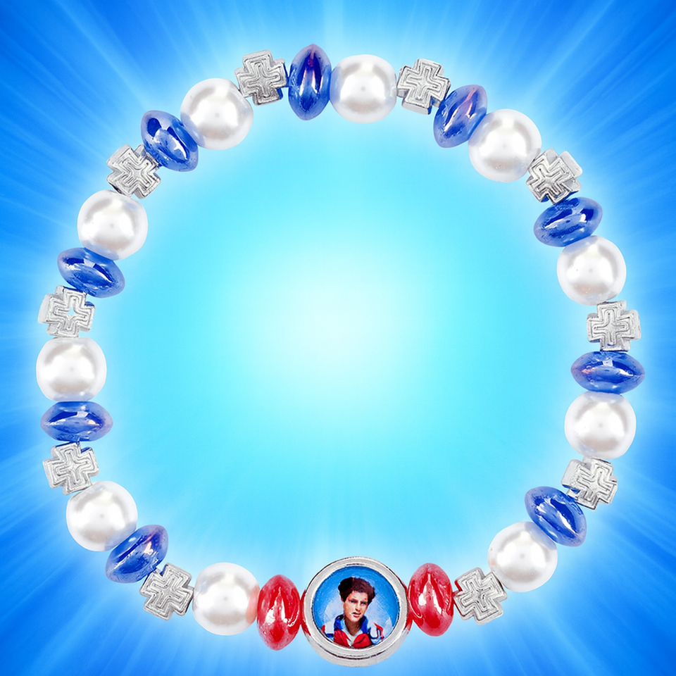FREE St. Carlo Acutis Pearl Bracelet