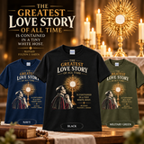 Blessed Fulton Sheen “The Greatest Love Story” Eucharistic T-Shirt