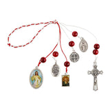 Divine Mercy/St. Benedict Home Blessing Hanger