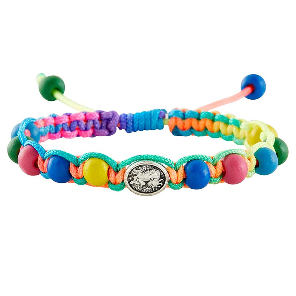 FREE Colorful Guardian Angel Rosary Bracelet
