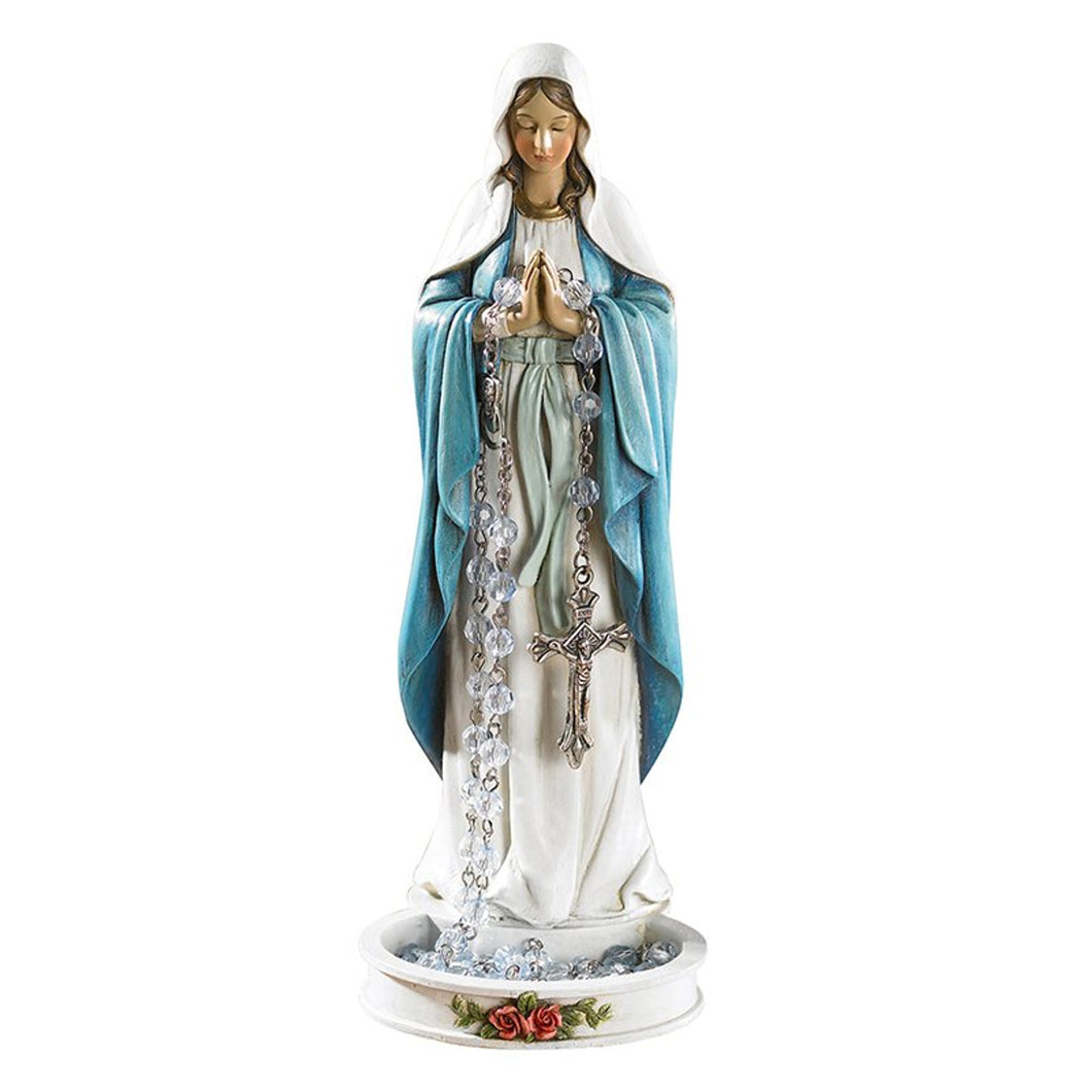 Praying Madonna Rosary Holder