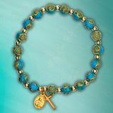 FREE Our Lady of Guadalupe Golden Rose Bracelet