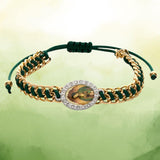 FREE Our Lady of Guadalupe Braided Gold Bracelet
