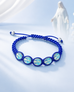 Our Lady of Grace Medal Bracelet