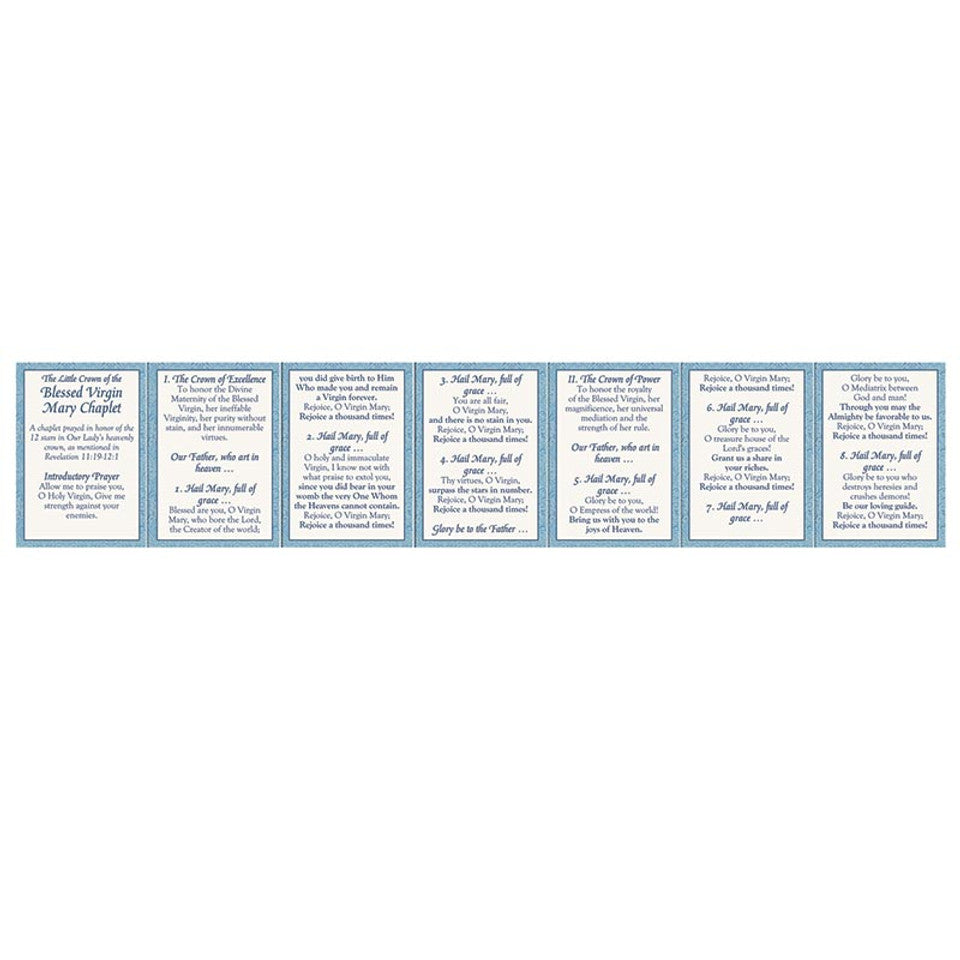 FREE Little Crown of Mary Chaplet with Prayer Card