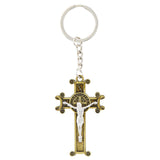 St. Benedict Scroll Crucifix Key Chain
