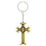 St. Benedict Scroll Crucifix Key Chain