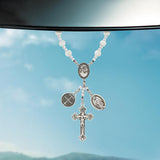 FREE St. Christopher Marbled Auto Rosary