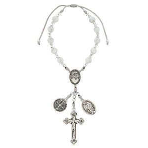 FREE St. Christopher Marbled Auto Rosary