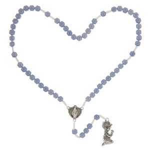 FREE Praying Flower Cord Rosary