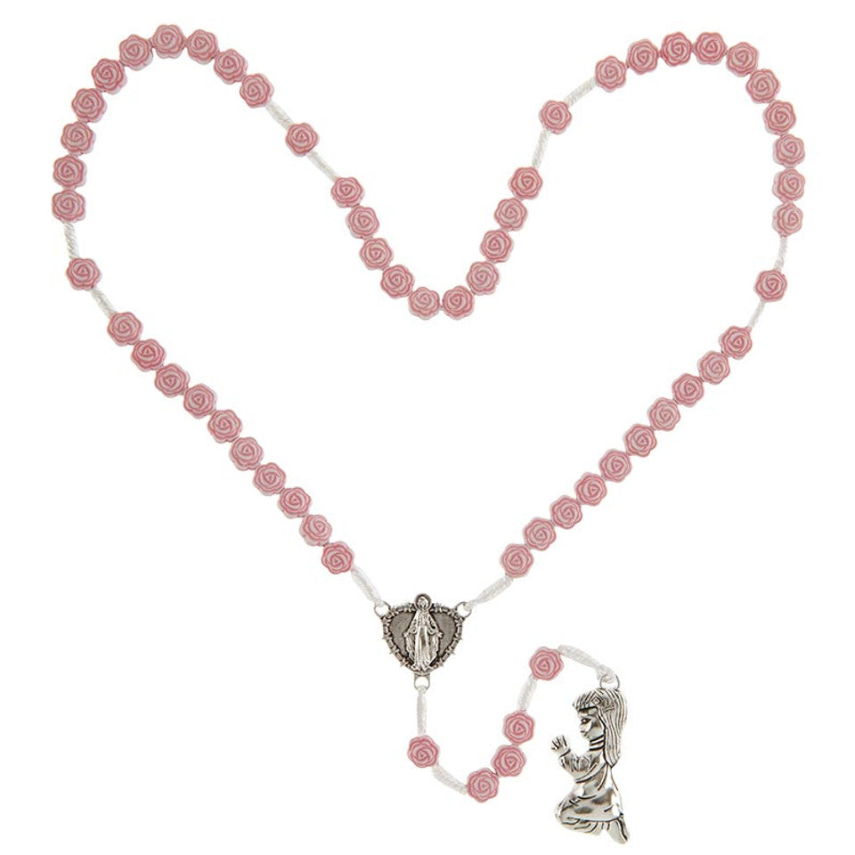 FREE Praying Flower Cord Rosary