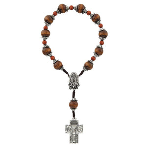 FREE Our Lady of Guadalupe Wood One Decade Rosary