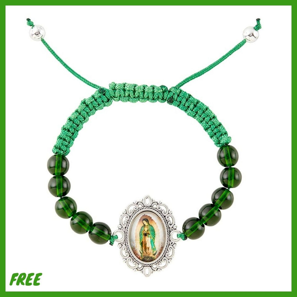 FREE Our Lady of Guadalupe Cord Bracelet