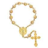 FREE Mary, Queen of Heaven Golden Rose One Decade Rosary