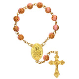 FREE St. Therese Golden Rose One Decade Rosary