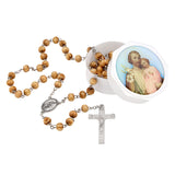 FREE St. Joseph Lily Scented Rosary in Two Piece Case