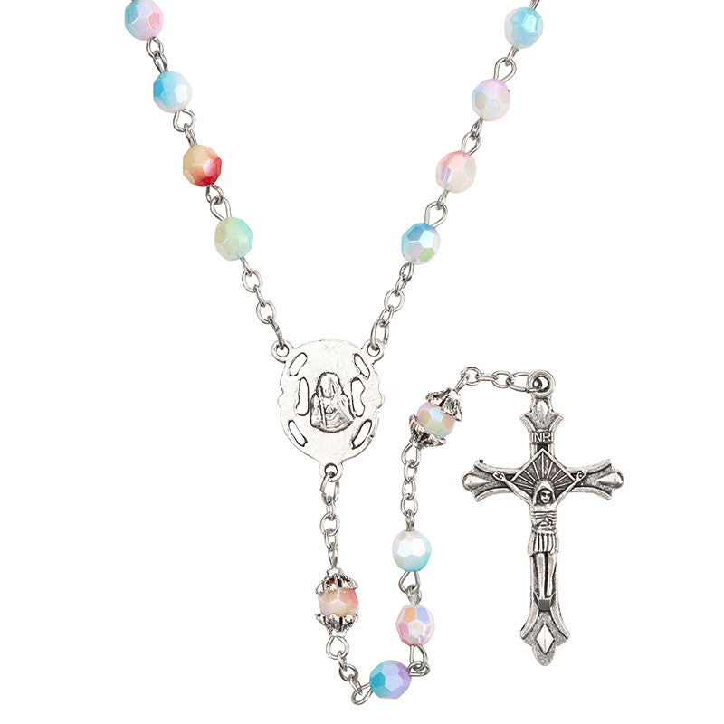 FREE Mary Colorful Rosary