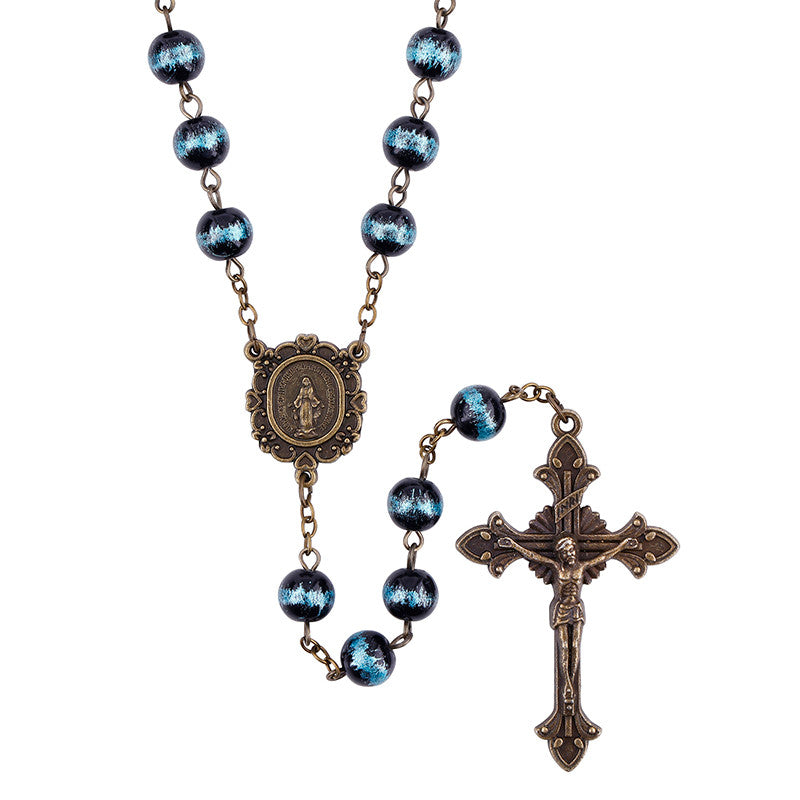 FREE Bronze Finish Miraculous Medal Rosary