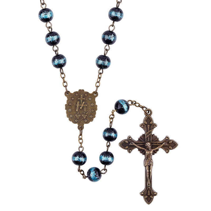 FREE Bronze Finish Miraculous Medal Rosary