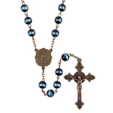 FREE Bronze Finish Miraculous Medal Rosary