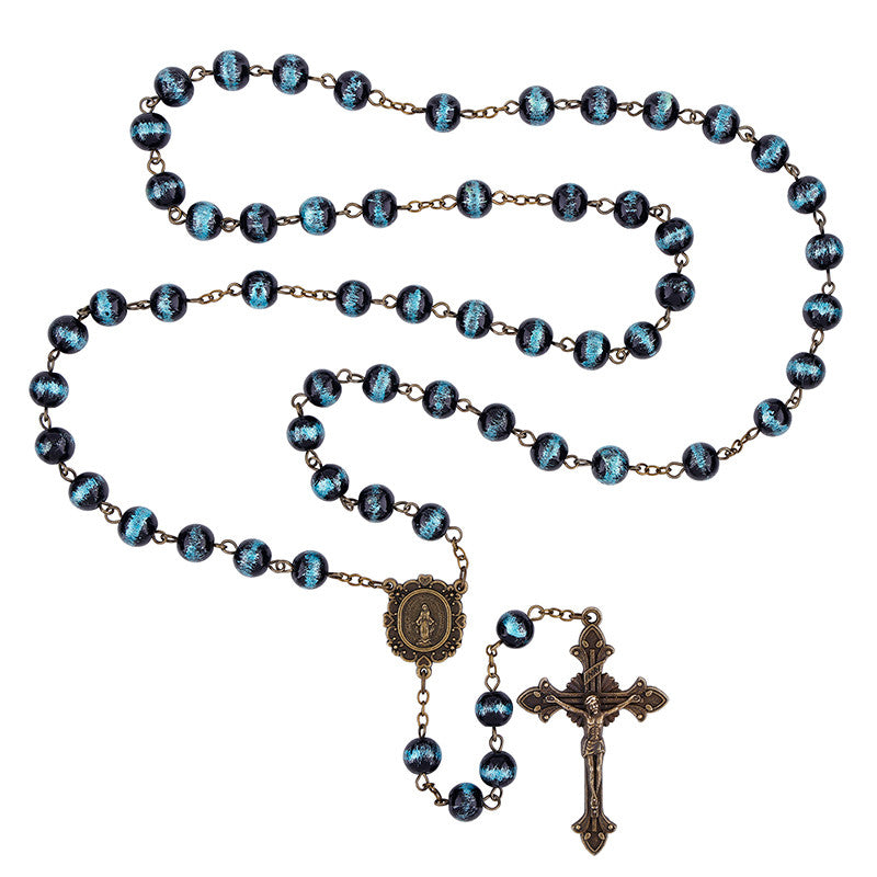 FREE Bronze Finish Miraculous Medal Rosary