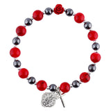FREE Red Rose Miraculous Rosary Bracelet