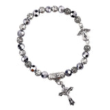 FREE Angel Rose Bead Rosary Bracelet