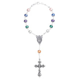 FREE Colorful Pearl Miraculous Auto Rosary