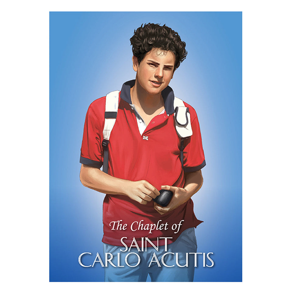 St. Carlo Acutis Chaplet w/ Prayers