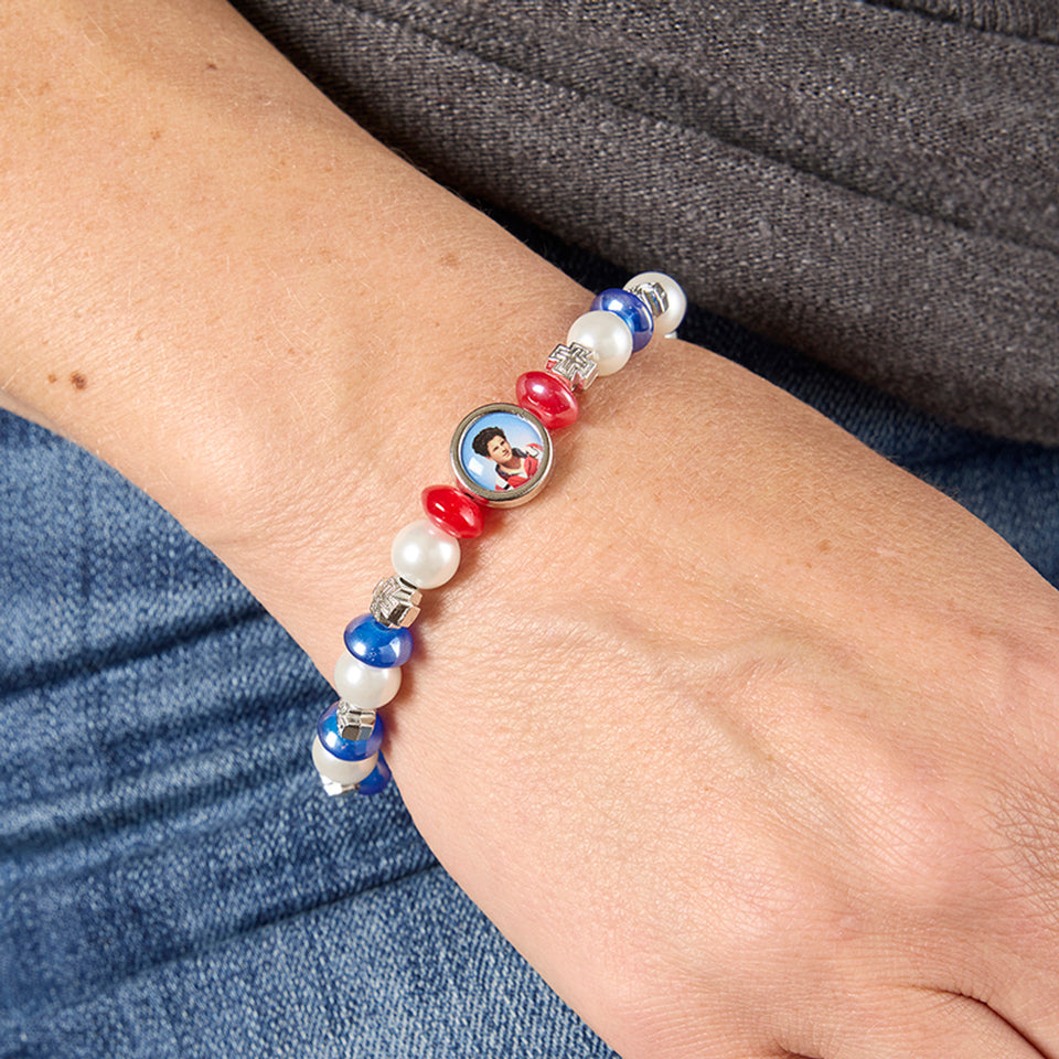 FREE St. Carlo Acutis Pearl Bracelet