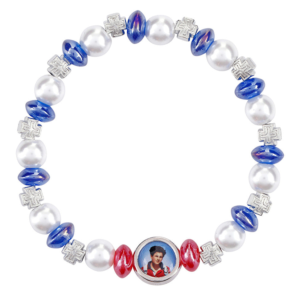 FREE St. Carlo Acutis Pearl Bracelet