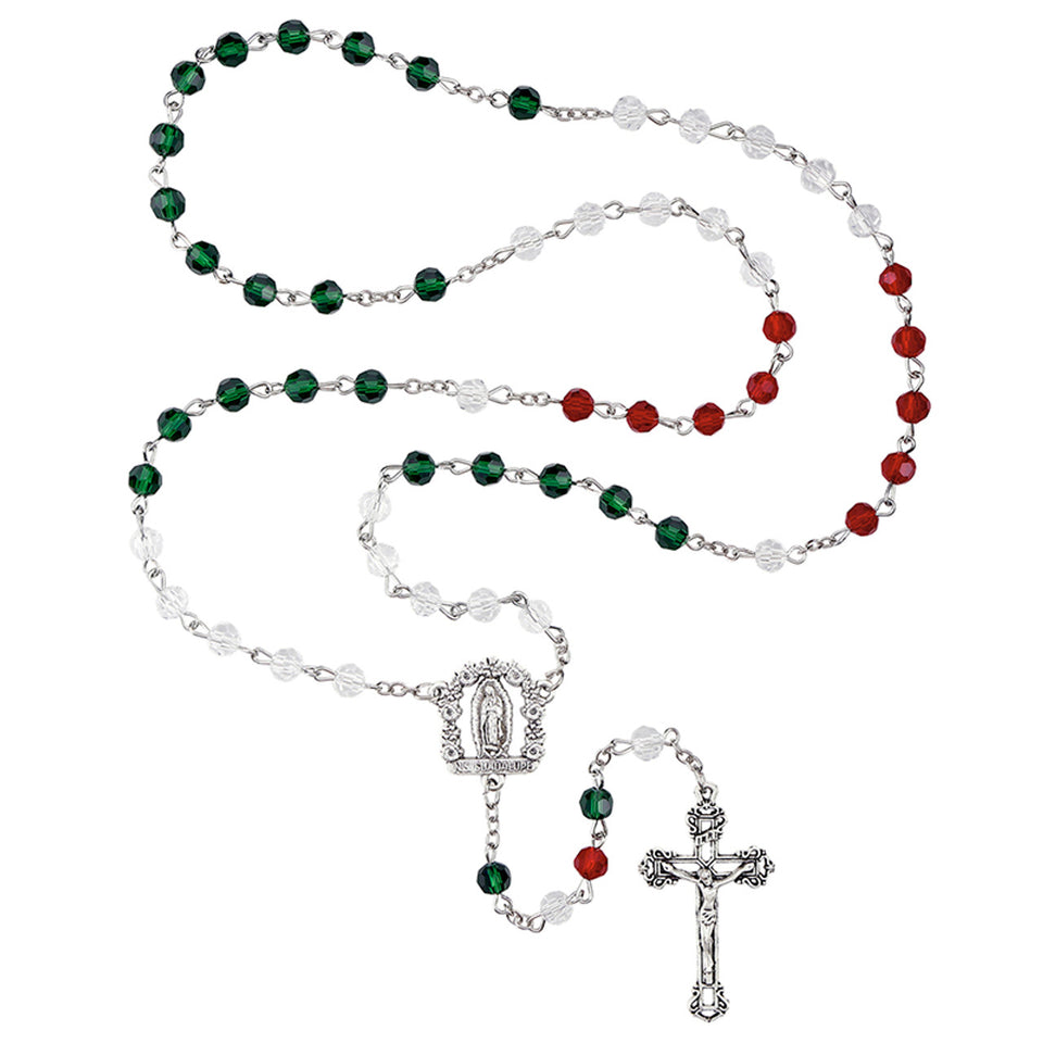 FREE Our Lady of Guadalupe Multicolor Rosary