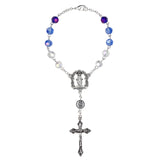 FREE Our Lady of Grace Multicolor Auto Rosary