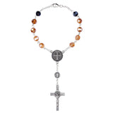 FREE St. Benedict Multicolor Auto Rosary