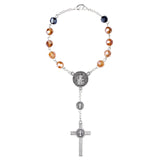 FREE St. Benedict Multicolor Auto Rosary