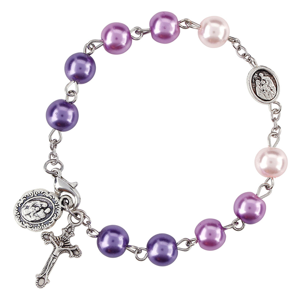 FREE Holy Family Advent Rosary Bracelet