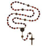 FREE St. Benedict Bronze Finish Rosary