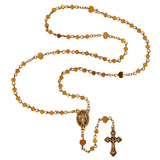 FREE Gold Hematite Heart Rosary